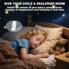 涂鸦智能WiFi温湿度传感器，兼容谷歌助手和Alexa。用手机即可查看温湿度。测量精准。