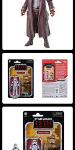 Hasbro 孩之宝 3.75 英寸星球大战可动人偶，附带配件，是一款忠实还原角色外观的收藏级礼品玩具。 - Jetpack - 查看 6