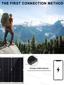 7000W太阳能系统电源套件，12V/24V双电压液晶显示逆变器，100A控制器，300W面板，适用于家庭/房车/露营电源站 - SEP-11K-E7000 - 查看 10