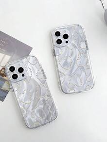 1pc Iridescent Sequin Star Pattern & Integrated Lens Featuring Enhanced Protective Capabilities &Anti-Drop,Waterproof,Scratch-Resistant & Compatible With IPhone 17 Pro Max/17 Pro/17/16 Pro Max/16 Pro/16/16 Plus/15 Pro Max/15 Pro/15/15 Plus/14 Pro Max/14 Pro/14/14 Plus/13 Pro Max/13 Pro/13/12 Pro Max/12 Pro/12/11 Pro Max/11 Pro/11. Designed FOR YOUR BELOVED PHONE - A Perfect New Year Gift For Friends, Family And Your Loved One, And An Excellent Gifting Choice. Perfect Christmas Gift For Friends, Family & Your Loved One, An Excellent Gifting ChoiceSimple, Stylish, And Cute Phone Case,A Gift For The One You Love,Valentine's Day Gift - 款式1(1件) - 查看 2