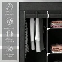 Bedroom Armoires - Black - View 7