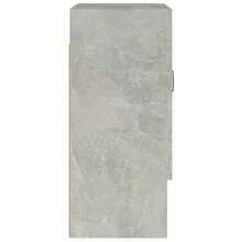 vidaXL Armadio murale Grigio Cemento 60x31x70 cm Legno d'ingénierie - Grigio - Visualizzare 6