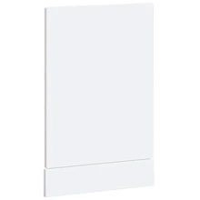 vidaXL Panneau de lave-vaisselle Porto blanc brillant 45x1,5x67 cm - Blanc - Voir 6