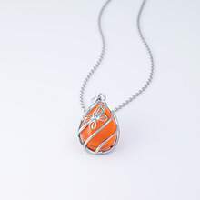 1pc Elegant & Fashionable 925 Sterling Silver Synthetic Cubic Zirconia Butterfly Accent Necklace, Suitable For Women's Daily, Party, Date, Gift - Silver - View 3