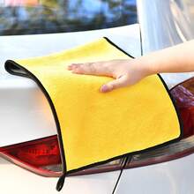 3/5/10条装洗车超细纤维毛巾 30*30厘米/30*60厘米 汽车清洁擦干布 护理布 洗车毛巾 厨房毛巾