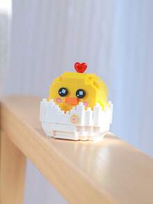 2000+ Pcs New Cute Animal Theme Mini Building Blocks Toy Series, Including Adorable Corgi Puppy, Owl, Dolphin, Rabbit, Kitten And More, Creative Assembly, Suitable For Window Decor, Living Room Decoration, Thanksgiving/Birthday, Holiday Gifts. Stress Relief Toy, Mini Building Blocks, Building Block Bear, Adult Building Blocks - Multicolor - View 13