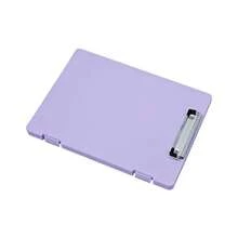 A Large-Capacity Plastic Folder With Storage Box, Ideal For Office Documents, Music Sheets, And Exam Papers. - Màu tím, 1 chiếc - Xem 10