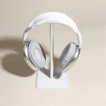 1 件优质铝合金支架耳机支架 - 时尚游戏和办公室耳机架，坚固的底座，节省空间的设计，适合在游戏室和工作区展示耳机，适用于办公室、宿舍和家庭使用的耳机配件耳机支架