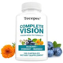 Vision Health Formula Capsules, Suitable For Both Men And Women, Containing Vitamins C And E, Zinc, Bilberry, Calendula, And Eyebright Extracts-Providing Comprehensive Protection For Vision Health-120 Capsules. - 1瓶 - 查看 3