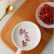 ULTHMOK Freeze Dried Strawberry Pieces 6.5Oz No Additives Snacks Smoothies Gift - Freeze Strawberry - 6.5oz - View 3