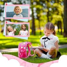 58 Parches Autoadhesivos, Pegatinas de Letras, Parches para Planchar, Parches de Tela Autoadhesivos, para Ropa Chaquetas de Tela Bricolaje Telfono Mvil (Rosa 58 piezas) - rosa 58 piezas - Ver 9