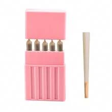 SZBTKBEST 10-Hole/5-Hole King Size Pre-Roll Cone Holder Case | Classic Pre Rolled Cone Storage Box,Pre-Roll ABS Storage Box Odor-Proof & Waterproof - Ideal For Freshness, Perfect For Home,Outdoor Use, Storage Boxes For King Size