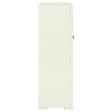 vidaXL Armadio in plastica 79x43x125 cm design bois gelato alla vaniglia - Beige - Visualizzare 3
