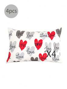 最佳平价柔软超细纤维枕套 - 枕套，低过敏性透气枕套，大号加长标准尺寸、皇后尺寸、单人床尺寸、双人床尺寸、加大双人床尺寸、欧式尺寸和方形尺寸，四季皆宜的床上用品套装 - 彩色 - 查看 35