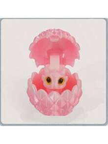 3D打印龙蛋套装，包含一只迷你可爱小龙、惊喜3D打印动物套装、色彩鲜艳的蛋形装饰品，创意桌面及房间装饰，趣味收藏品，是复活节和新年派对的理想礼物，也是馈赠亲朋好友的绝佳选择——无需电源 - 彩色 - 查看 6