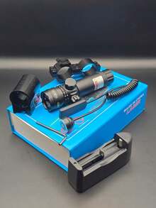 Laser o puntero táctico verde diseñado para la precisión policial y deportes al aire libre. - Funciona a Pilas - Ver 5