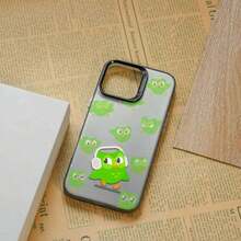 おしゃれなスマホケース  11/12/13/14/15/15pro/15 Plus/15 Promax/7plus/8plus/11pro/12pro/13pro/14pro/11promax/12promax/13promax/14promax/14plus/5 - 半透明シルバー - チェックする 5