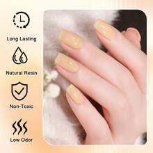 1Pc Hassleless Nail Gel, 15ml Gel Nail Polish, Matching Bottle And Color, Removable Gel Nail Polish Set, Salon-Quality Results, A Must-Have For Women's At-Home DIY Manicures. - 06 - 查看 4