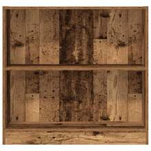 vidaXL Bibliothèque vieux bois 80x24x76 cm legno d'ingegneria - Castano - Visualizzare 5