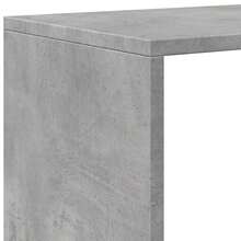 vidaXL Étagère separado de pieza 3 ebenex gris beton 123x29x123 cm - Gris - Ver 9