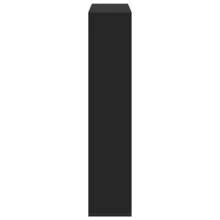 vidaXL Cloison de Separation Nero 100x33x156,5 cm in legno d'ingegneria - nero - Visualizzare 5