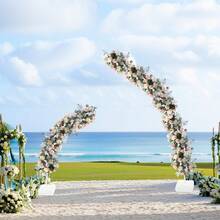 YUNRUX Arches, Arbours, Pergolas, & Bridges - White - View 10