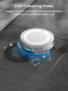 LEFANT M310 Ultra Robot Vacuum Mop 6000Pa Suction 3.1in Ultra Slim 170Mins 3D Navigation APP Control Pet Hair Carpet - EU C Type Plug(220-240V) - View 11