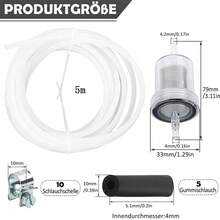 5Meter Fuel Hose Clip Filter Pipe Line Kit For Webasto Eberspacher  Heater - A - View 7