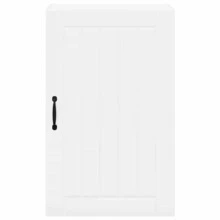 vidaXL Armoire de cuisine Blanc brillant 50 x 31 x 80 cm - Blanc - Voir 6