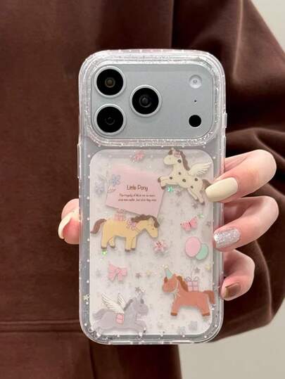 这款手机壳以甜美可爱的气球花为主题，时尚感十足，兼具个性化防摔保护功能，兼容 17/17 Pro Max、 16 Pro Max/15 Pro/14、 13/12/11，是送给家人/朋友/姐妹/女友的理想圣诞礼物。