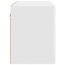 vidaXL Armoire de cuisine Kalmar 2 pcs Blanc brillant 60 x 31 x 40 cm - Blanc - Voir 8