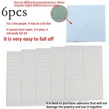 Ring Adjuster Set - Ring Sizer, Cleaning Cloth, Invisible Resizer, Suitable For Loose Rings - Fit For Wide Rings. (Better To Use Adhesive Separately, Otherwise It's Easy To Fall Off)