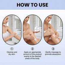 OceAura 镁保湿霜 - 局部涂抹镁元素，深层滋养舒缓肌肤，100克天然身体保湿霜，促进休息和放松 - 彩色 - 查看 7