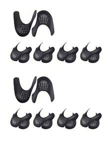 10/5/1 Pair Shoe Crease Protectors Inserts For Sneakers, Anti-Wrinkle Toe Guards For Most Athletic & Casual Shoes, Comfortable Shoe Crease Shields Fit Men US 7.5–12 & Women US 5–8.5, Lightweight Shoe Care Accessories For Daily Wear - Multicolor - View 17