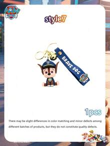 1 pieza Llavero con campana de Paw Patrol, colgante de mochila de goma suave para parejas, decoración colgante de mochila linda, recuerdo de fiesta, mejor regalo de vacaciones para amigos, decoración de fiesta, decoración de fiesta perfecta, decoración del hogar, regalo de cumpleaños ideal para amigos, recuerdo de mujer, estética linda, regalo del Día de San Valentín, decoración, decoración del hogar, regalo del Día de San Valentín - Multicolor - Ver 20