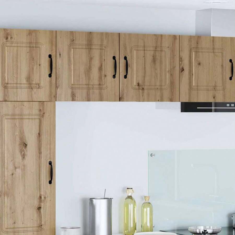 vidaXL Armoire de cuisine Kalmar Chêne artisanal 40 x 31 x 40 cm - Tabac - Voir 1