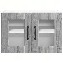vidaXL Armário de cozinha com étagère Gris Sonoma 60 x 31 x 40 cm - Cinza - Ver 6