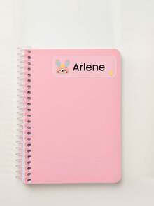 1/30/60/120/240pcs Customizable Name Stickers, Waterproof Fashion Stationery Labels, Cute Cartoon Animal Pattern Stickers, Personalized Transparent Name Labels, Customizable Waterproof Oil-Resistant Transparent Stickers, Paper Name & Number Classification Labels, Suitable For Home Storage, Tools, Files, Luggage And Other Item Identification, Can Be Given As Gifts To Friends, Classmates Etc. During Back To School Season - Multicolor 2 - View 2
