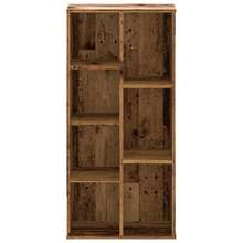 vidaXL Bibliothèque vieux bois 50x25x105 cm bois d'ingénierie - Tabac - Voir 4