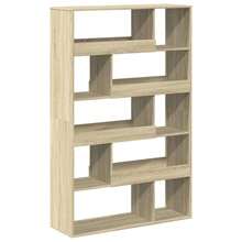 vidaXL Biblioteca chêne sonoma 100x33x156,5 cm ingeniería de la madera - Marrón - Ver 6