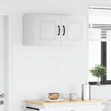 vidaXL Armoire de cuisine Kalmar 2 pcs Blanc 40 x 31 x 40 cm - Blanc - Voir 4