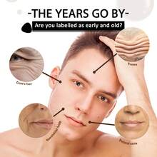 3.8g Stick Anti Arrugas Hombre - Crema Hidratante Facial Reductor de Poros, Arrugas y Líneas Finas, Textura Ligera de Absorción Rápida, Sin Sensación Grasa - Cuidado de Piel para Hombres, Uso Diario,regalos para hombres y mujeres adecuados para San Valentín, Año Nuevo, cumpleaños, bodas y fiestas,skin care,cosmética,maquillaje,skincare,gloss,ofertas,Envío Gratis - Collagen - Ver 8