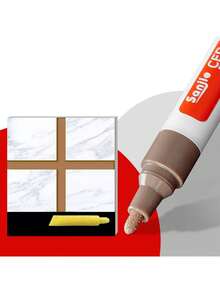 瓷砖填缝笔，适用于厨房/浴室墙地砖的着色和裂缝修补，防水防霉 - 彩色 - 查看 19