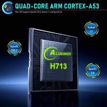 HY300 Pro+ 智能安卓 11 迷你投影仪 | PVC 便携式家庭影院，支持 4K/1080P 分辨率，支持 WiFi 6 和蓝牙 5.0 连接外置音箱，自动梯形校正，户外电影投影仪（白色，欧规插头）