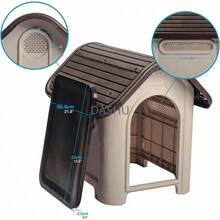 Casa De Perro Gato Termica Exterior Dog House Small Breed - por defecto - Ver 3