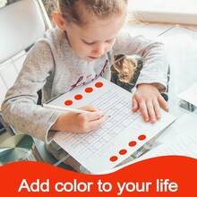 1400 PCS Red Dot Stickers Round Coding Labels Circle Dots Labels Stickers Polka Circle Dot Stickers Label Sticker For Office,Classroom,Papers Etc - Red/1400pcs - View 4