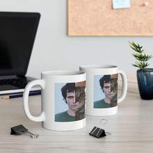 Brian Moser Mug - Funny Biney And Cat Duality Mug - The Ice Truck Killer Funny Decor - 1 - 查看 3