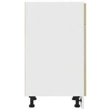 vidaXL Armoire à tiroirs inférieure "Lyon" Chêne Sonoma 50 x 46 x 81,5 cm Bois d'ingénierie - Tabac - Voir 8