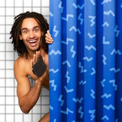 Herramienta de ducha Ballsy Handy - Esponja para generar talla grande espuma, con diseño de exfoliación suave