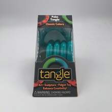 tangle 官方扭扭玩具经典系列减压玩具，多动症专注力训练手指玩具，光滑质地，放松身心 - 扭扭樂解壓玩具-大手經典-青檸碧 - 查看 9